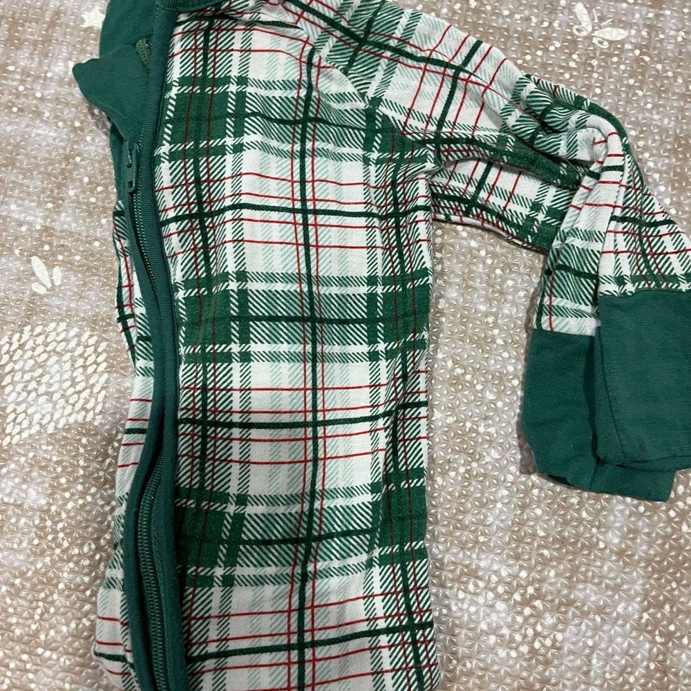 Little sleepies one piece zipper